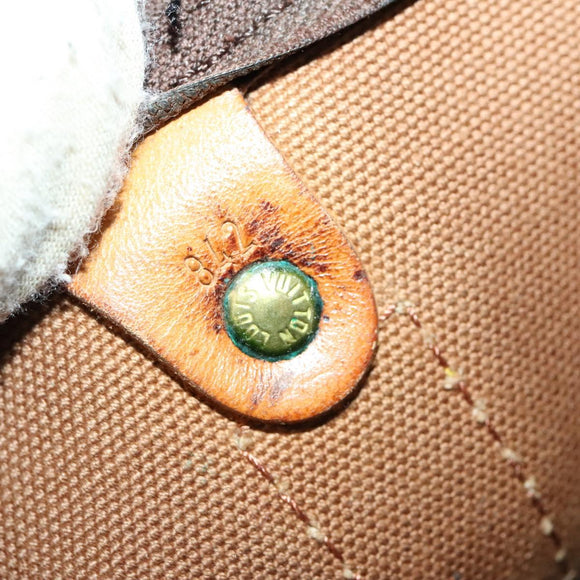 LOUIS VUITTON Monogram Keepall 55 Boston Bag M41424 LV Auth 140178