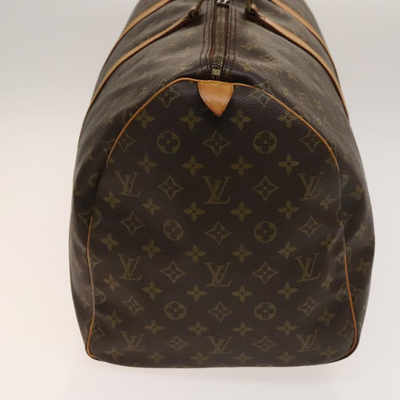 LOUIS VUITTON Monogram Keepall 55 Boston Bag M41424 LV Auth 140178