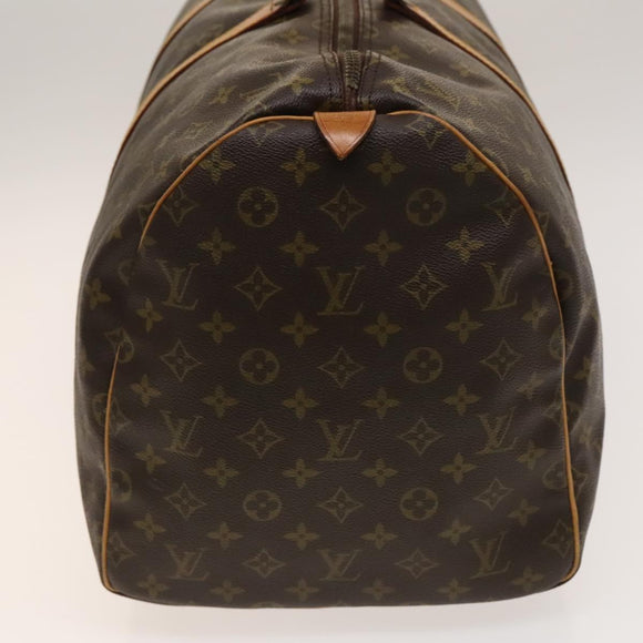 LOUIS VUITTON Monogram Keepall 55 Boston Bag M41424 LV Auth 140178
