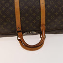 LOUIS VUITTON Monogram Keepall 55 Boston Bag M41424 LV Auth 140178-7