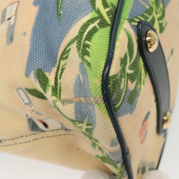 LOUIS VUITTON Eyeall Escal Cabas PM Tote Bag Blue M93769 LV Auth 140179