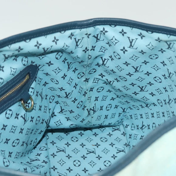 LOUIS VUITTON Eyeall Escal Cabas PM Tote Bag Blue M93769 LV Auth 140179