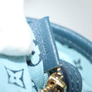 LOUIS VUITTON Eyeall Escal Cabas PM Tote Bag Blue M93769 LV Auth 140179-12
