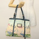 LOUIS VUITTON Eyeall Escal Cabas PM Tote Bag Blue M93769 LV Auth 140179-22