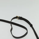 BURBERRY Nova Check Shoulder Bag PVC 2way Beige Gold Auth 140180-9