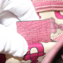 GUCCI GG Canvas Sherry Line Tote Bag Beige Gold Auth 140181-12