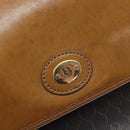 Christian Dior Honeycomb Canvas Shoulder Bag PVC Black Gold Auth 140185-14