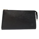 LOUIS VUITTON Epi Pochette Accessoires Accessory Pouch Black M52982 Auth 140188-1