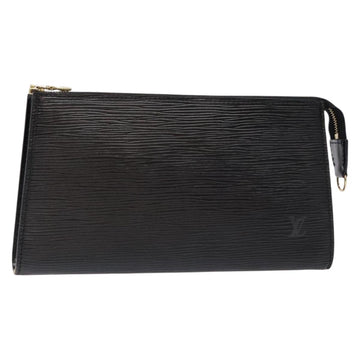 LOUIS VUITTON Epi Pochette Accessoires Accessory Pouch Black M52982 Auth 140188