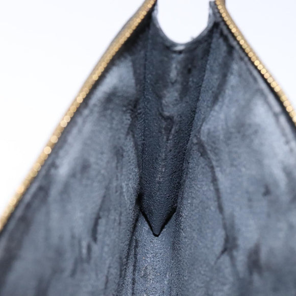 LOUIS VUITTON Epi Pochette Accessoires Accessory Pouch Black M52982 Auth 140188