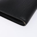 LOUIS VUITTON Epi Pochette Accessoires Accessory Pouch Black M52982 Auth 140188-14
