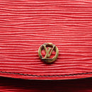 LOUIS VUITTON Epi Montaigne 23 Clutch Bag Red M52667 LV Auth 140189-8