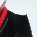 LOUIS VUITTON Epi Montaigne 23 Clutch Bag Red M52667 LV Auth 140189-18