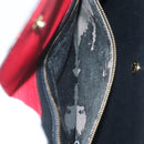 LOUIS VUITTON Epi Montaigne 23 Clutch Bag Red M52667 LV Auth 140189-11