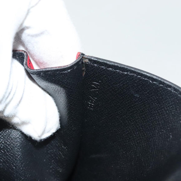 LOUIS VUITTON Epi Montaigne 23 Clutch Bag Red M52667 LV Auth 140189