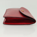 LOUIS VUITTON Epi Montaigne 23 Clutch Bag Red M52667 LV Auth 140189-3
