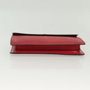 LOUIS VUITTON Epi Montaigne 23 Clutch Bag Red M52667 LV Auth 140189-6