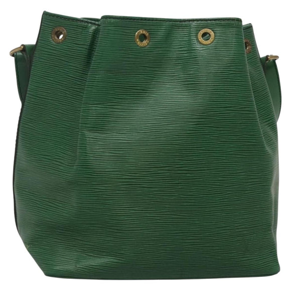 LOUIS VUITTON Epi Petit Noe Shoulder Bag Green M44104 LV Auth 140190