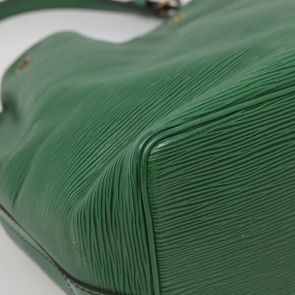 LOUIS VUITTON Epi Petit Noe Shoulder Bag Green M44104 LV Auth 140190