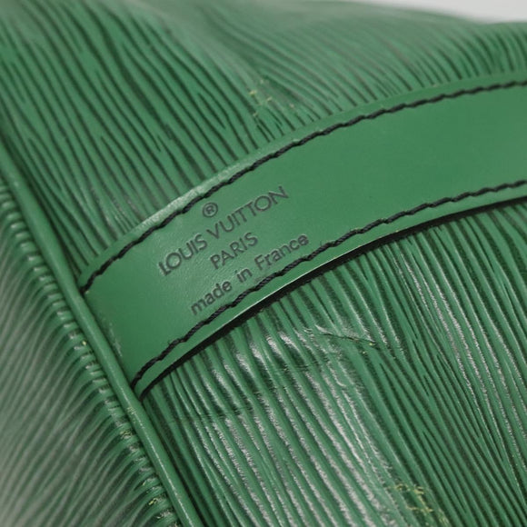 LOUIS VUITTON Epi Petit Noe Shoulder Bag Green M44104 LV Auth 140190