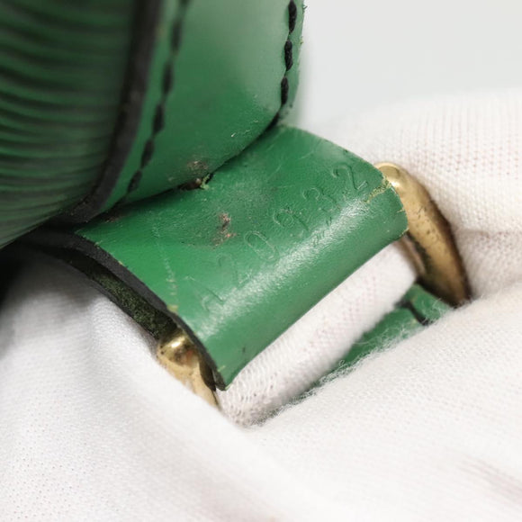 LOUIS VUITTON Epi Petit Noe Shoulder Bag Green M44104 LV Auth 140190