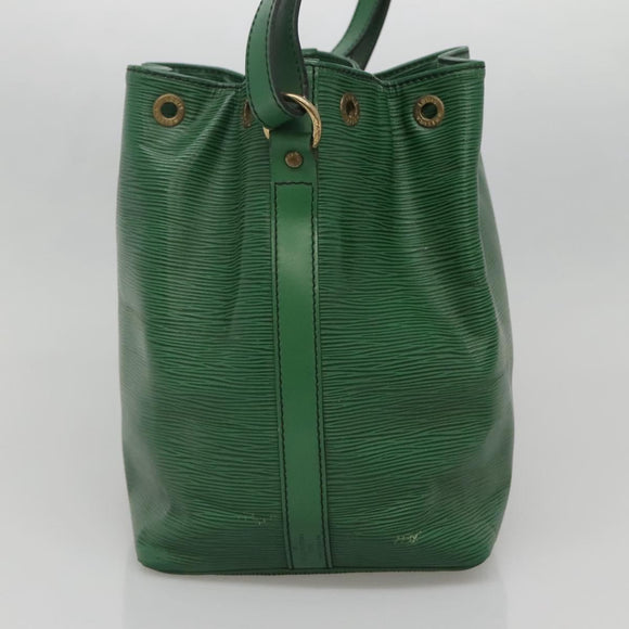 LOUIS VUITTON Epi Petit Noe Shoulder Bag Green M44104 LV Auth 140190