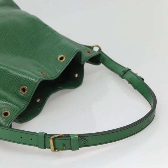 LOUIS VUITTON Epi Petit Noe Shoulder Bag Green M44104 LV Auth 140190