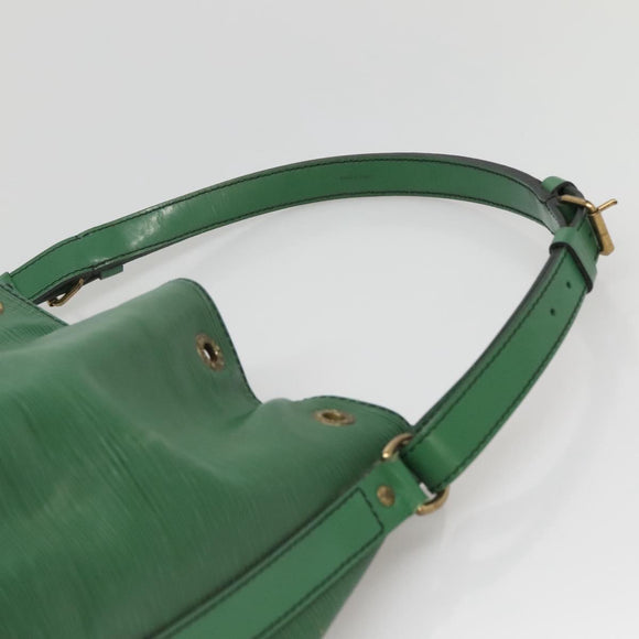 LOUIS VUITTON Epi Petit Noe Shoulder Bag Green M44104 LV Auth 140190