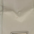 PRADA Shoulder Bag Nylon Ivory Silver Auth 140192-5