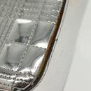 BURBERRY Chain Shoulder Bag Enamel Silver Auth 140195-9