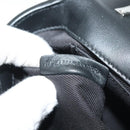 BURBERRY Chain Shoulder Bag Enamel Silver Auth 140195-12