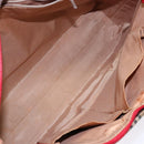 BURBERRY Nova Check Tote Bag Canvas Beige Gold Auth 140196-17