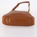 GUCCI Bamboo Shoulder Bag Leather 2way Brown Gold 001 1781 1577 Auth 140200-5