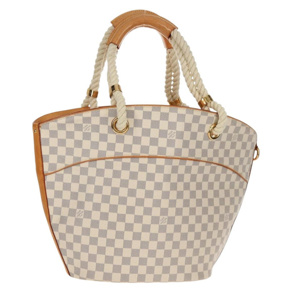 LOUIS VUITTON Damier Azur Pombronn PM Shoulder Bag N48057 LV Auth 140201V