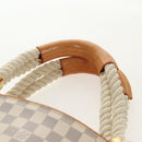 LOUIS VUITTON Damier Azur Pombronn PM Shoulder Bag N48057 LV Auth 140201V-15