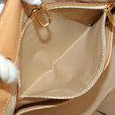 LOUIS VUITTON Damier Azur Pombronn PM Shoulder Bag N48057 LV Auth 140201V-27