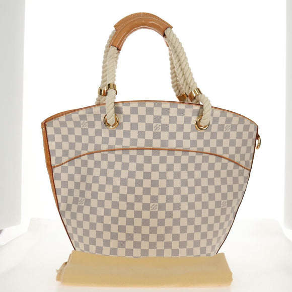 LOUIS VUITTON Damier Azur Pombronn PM Shoulder Bag N48057 LV Auth 140201V