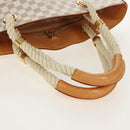 LOUIS VUITTON Damier Azur Pombronn PM Shoulder Bag N48057 LV Auth 140201V-7