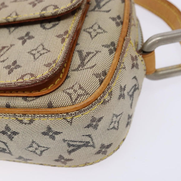 LOUIS VUITTON Monogram Mini Juliet MM Shoulder Bag Blue M92004 LV Auth 140203