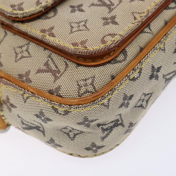 LOUIS VUITTON Monogram Mini Juliet MM Shoulder Bag Blue M92004 LV Auth 140203