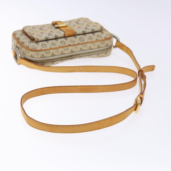 LOUIS VUITTON Monogram Mini Juliet MM Shoulder Bag Blue M92004 LV Auth 140203