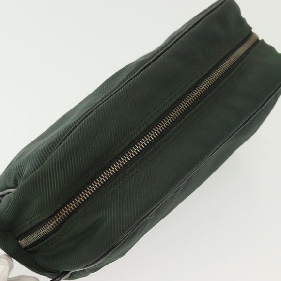 LOUIS VUITTON Taiga Leer Parana Clutch Tas Ardoise M30752 LV Auth 140204