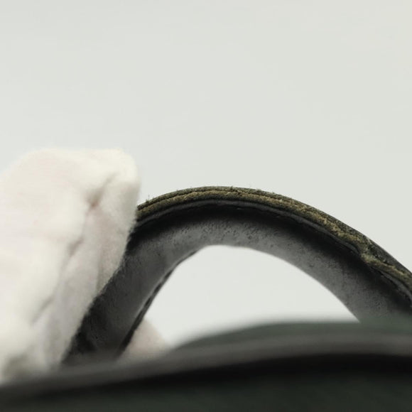 LOUIS VUITTON Taiga Leather Parana Clutch Bag Ardoise M30752 LV Auth 140204