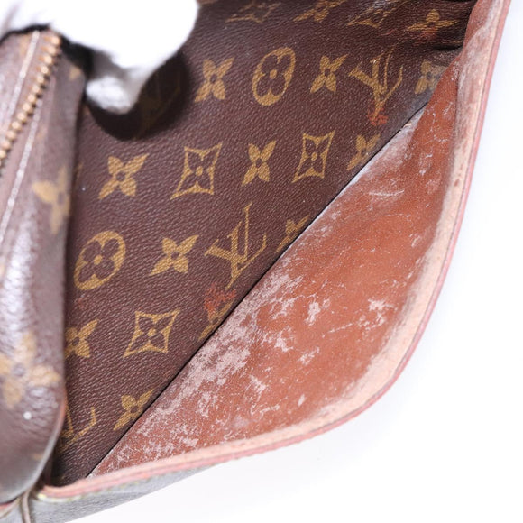 LOUIS VUITTON Monogram Compiegne 23 Clutch Bag M51847 LV Auth 140209