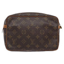 LOUIS VUITTON Monogram Compiegne 23 Clutch Bag M51847 LV Auth 140209-2