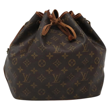 LOUIS VUITTON Monogram Petit Noe Shoulder Bag M42226 LV Auth 140210