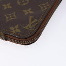 LOUIS VUITTON Monogram Posh Documents Clutch Bag M53456 LV Auth 140211-14