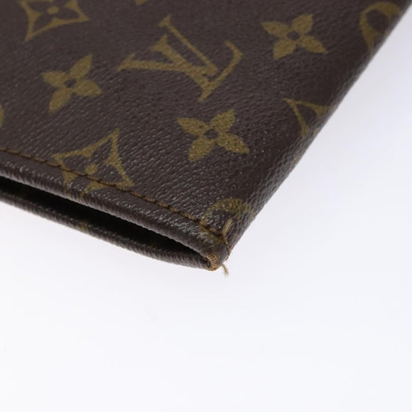 LOUIS VUITTON Monogram Posh Documents Clutch Bag M53456 LV Auth 140211
