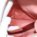 Salvatore Ferragamo Chain Vala Shoulder Bag Leather Pink Gold Auth 140214-20