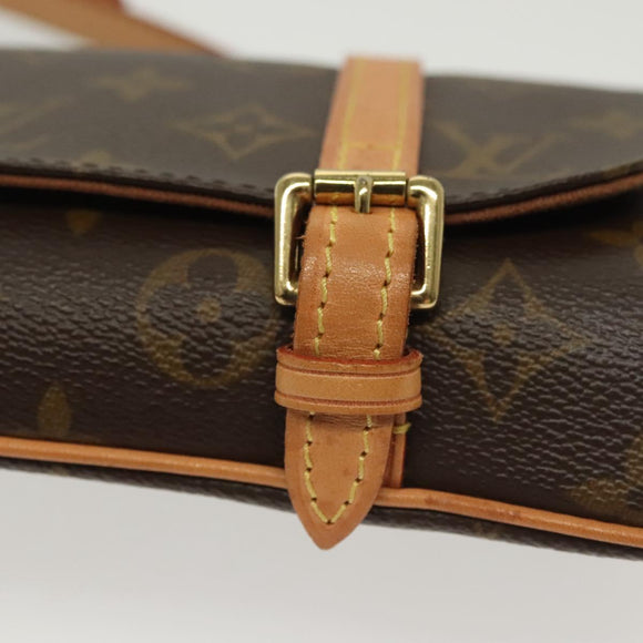 LOUIS VUITTON Monogram Pochette Marrell Waist Bag M51159 LV Auth 140216